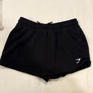 Gymshark Black Athletic Sweat Shorts